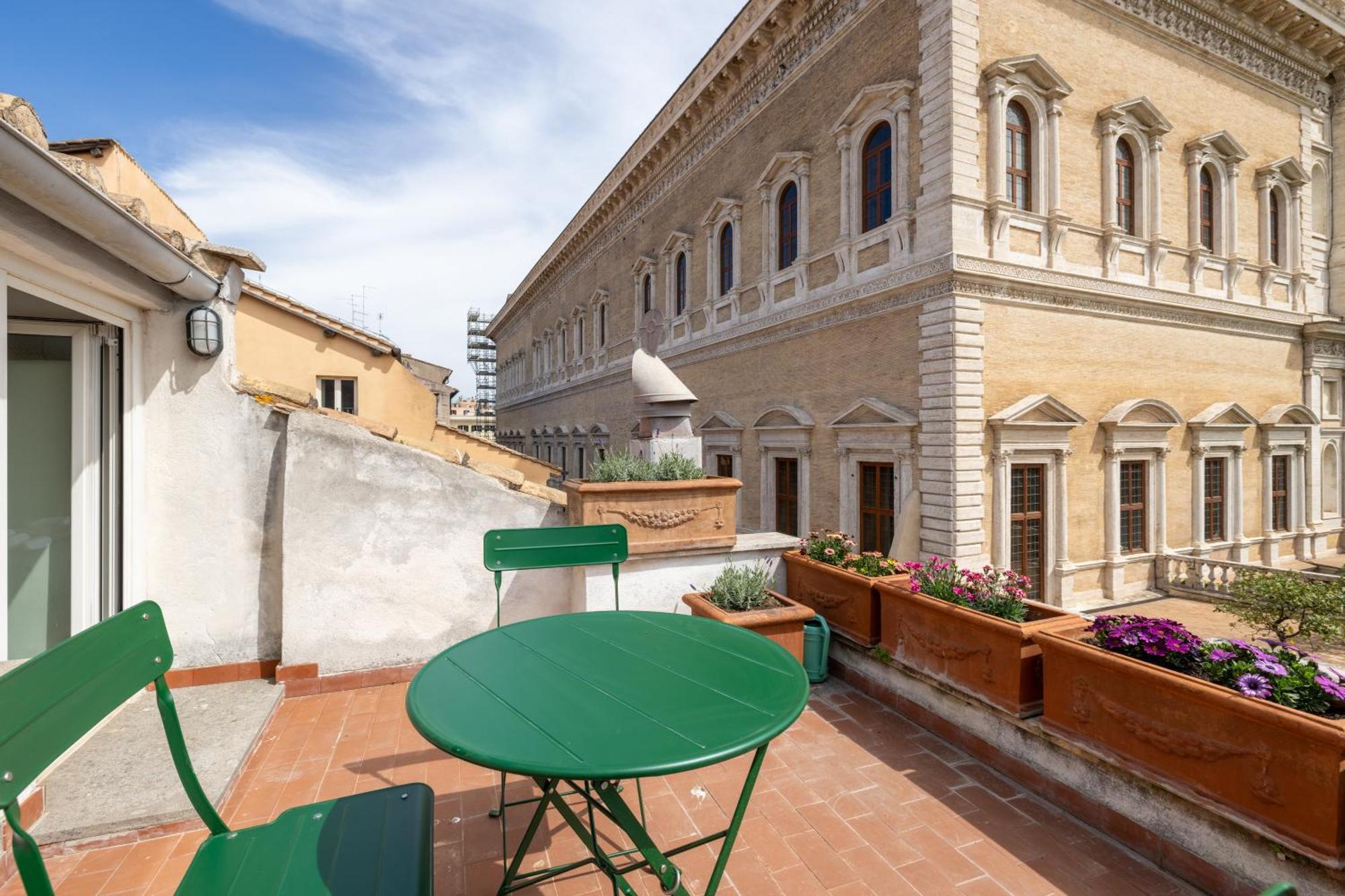 Farnesi Terrace Penthouse Apartment Rome Bagian luar foto
