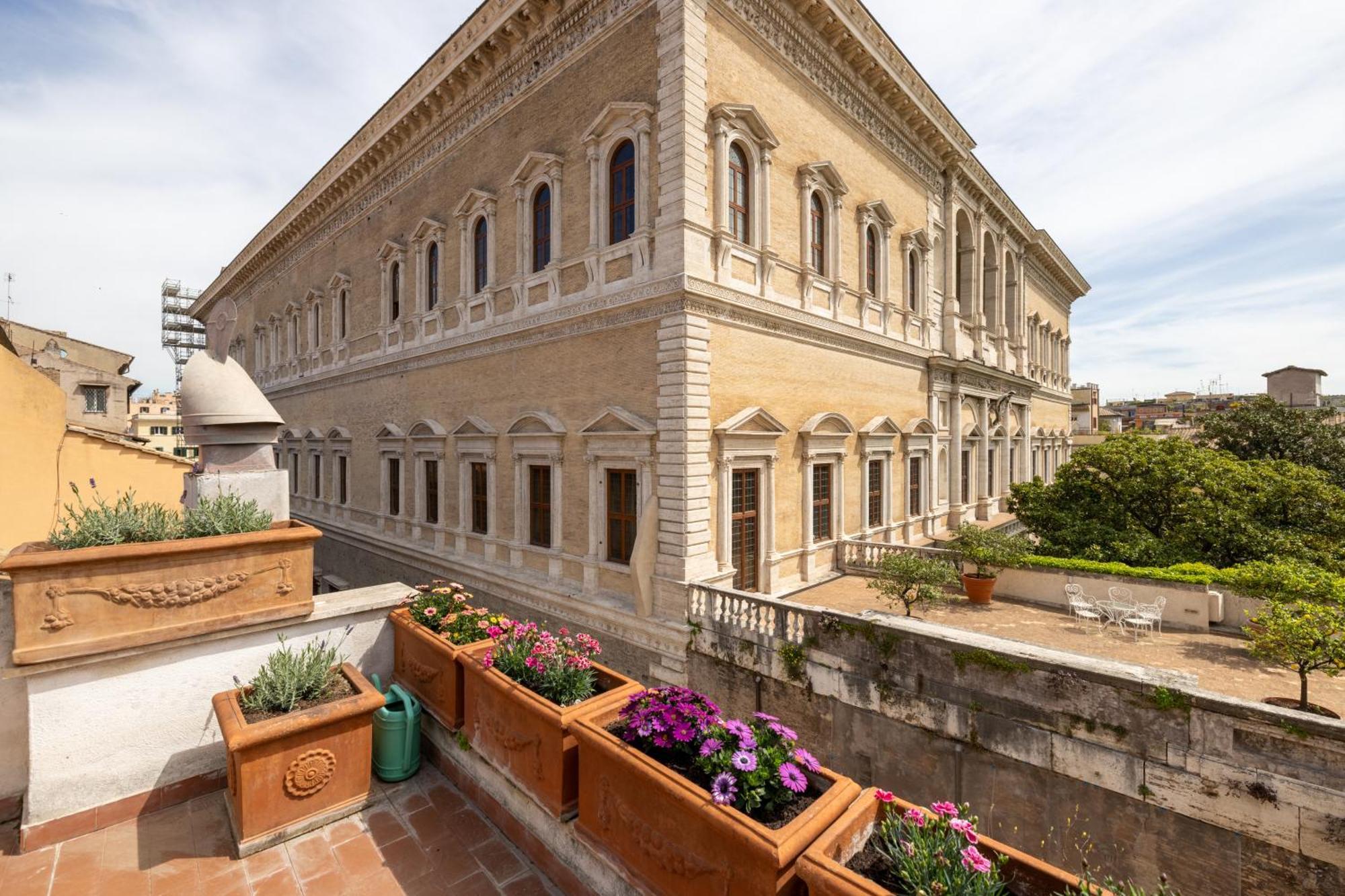 Farnesi Terrace Penthouse Apartment Rome Bagian luar foto